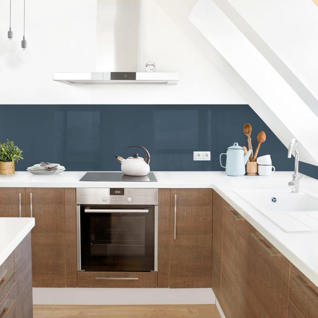 Küchenrückwand - Schieferblau