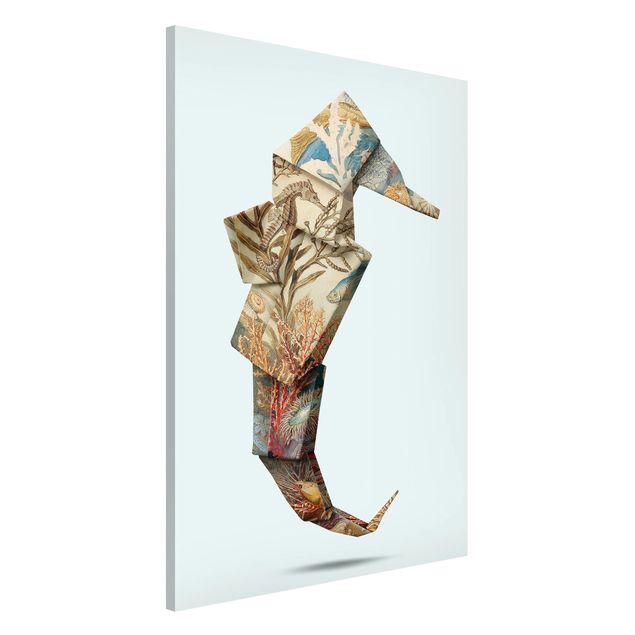 Jonas Loose Poster Origami Seepferdchen