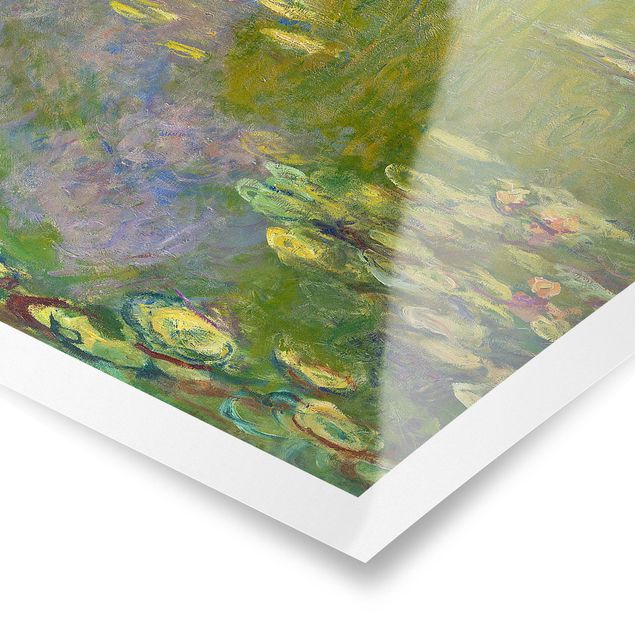 Poster - Claude Monet - Grüne Seerosen - Querformat 2:3