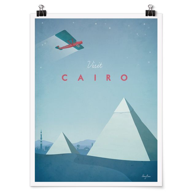 Henry Rivers Prints Reiseposter - Cairo
