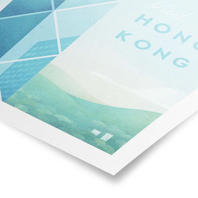 schöne Bilder Reiseposter - Hong Kong
