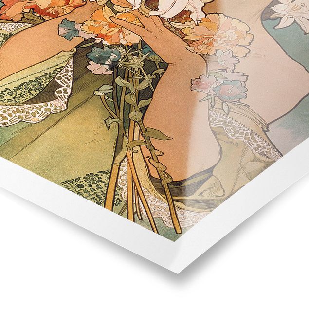 Mucha Kunstdrucke Alfons Mucha - Blume