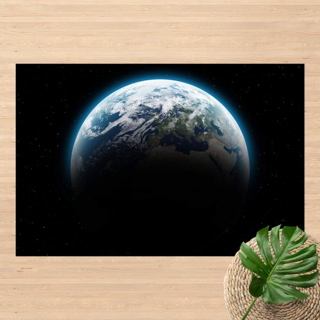 Teppich für Balkon Illuminated Planet Earth