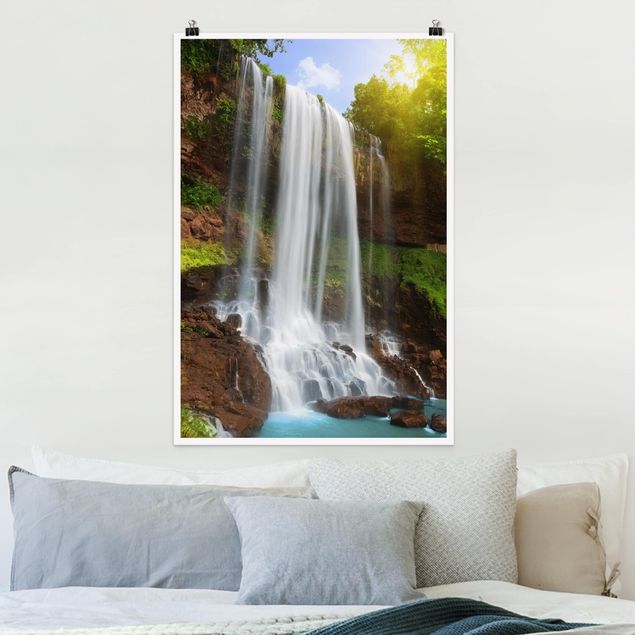 Poster - Waterfalls - Hochformat 3:2