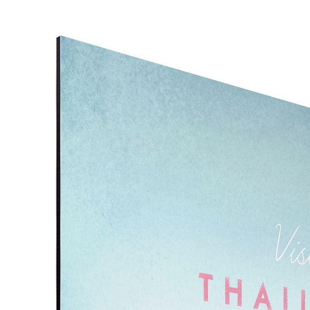 Aluminium Print - Reiseposter - Thailand - Hochformat 3:2
