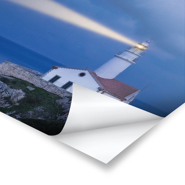 Poster - Lighthouse At Far De Capdepera - Querformat 2:3