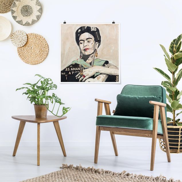 XXL Poster Frida Kahlo - Collage No.4