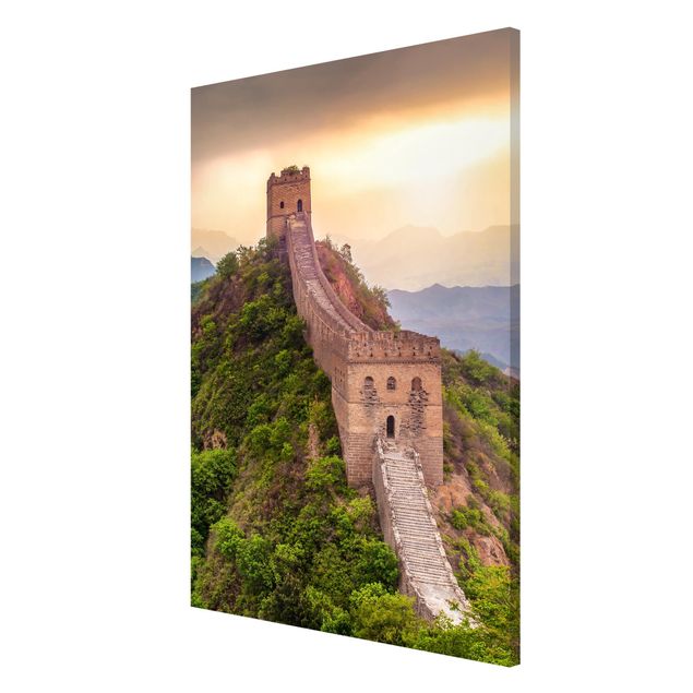 Magnettafel - Die unendliche Mauer von China - Hochformat 2:3