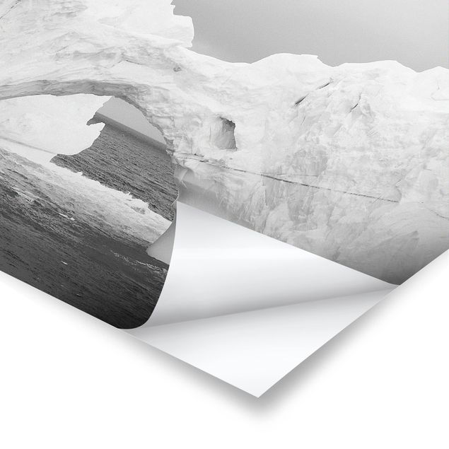 Poster - Antarktischer Eisberg II - Querformat 2:3