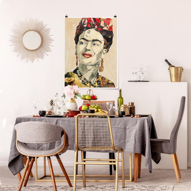 Frida Kahlo Gemälde Frida Kahlo - Collage No.2