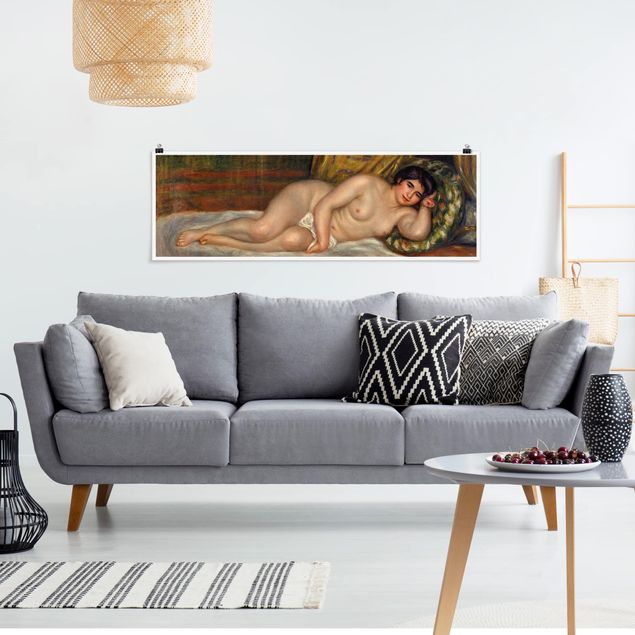 Wand Poster XXL Auguste Renoir - Liegender Akt