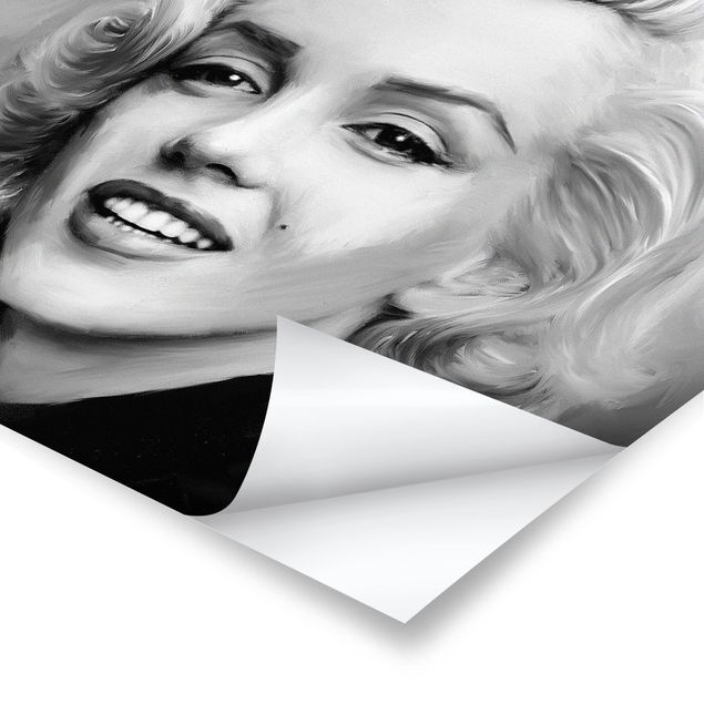 Poster - Marilyn privat - Quadrat 1:1