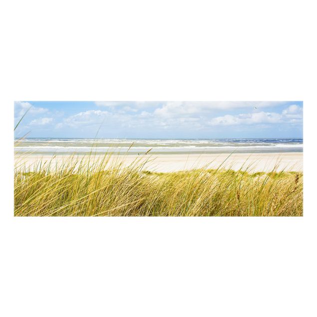 Spritzschutz Glas - An der Nordseeküste - Panorama - 5:2