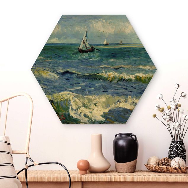 Impressionistische Gemälde Vincent van Gogh - Seelandschaft
