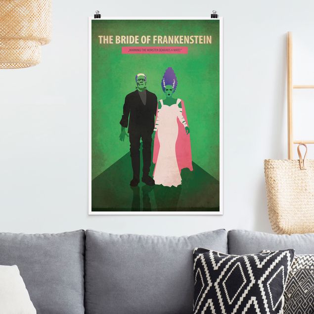 XXL Poster Filmposter The Bride of Frankenstein