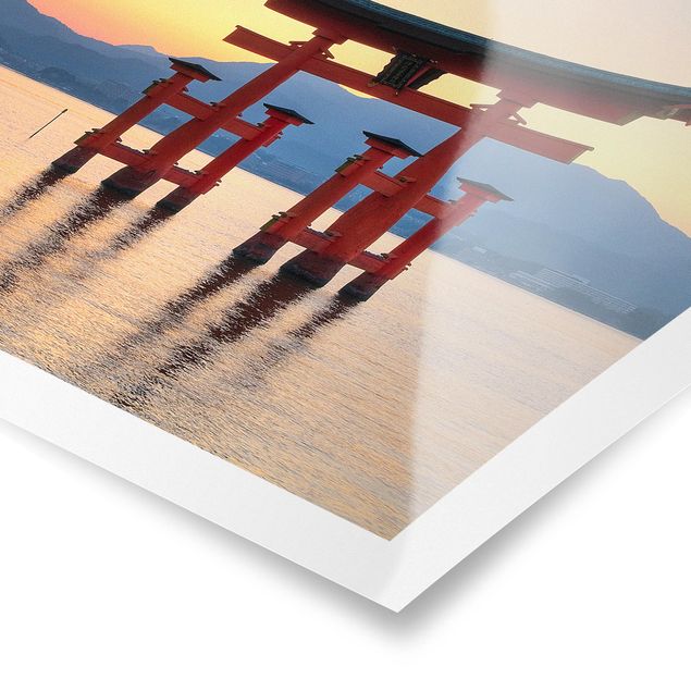 Poster bestellen Torii am Itsukushima