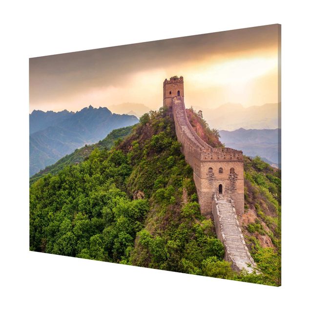 Magnettafel - Die unendliche Mauer von China - Querfromat 4:3