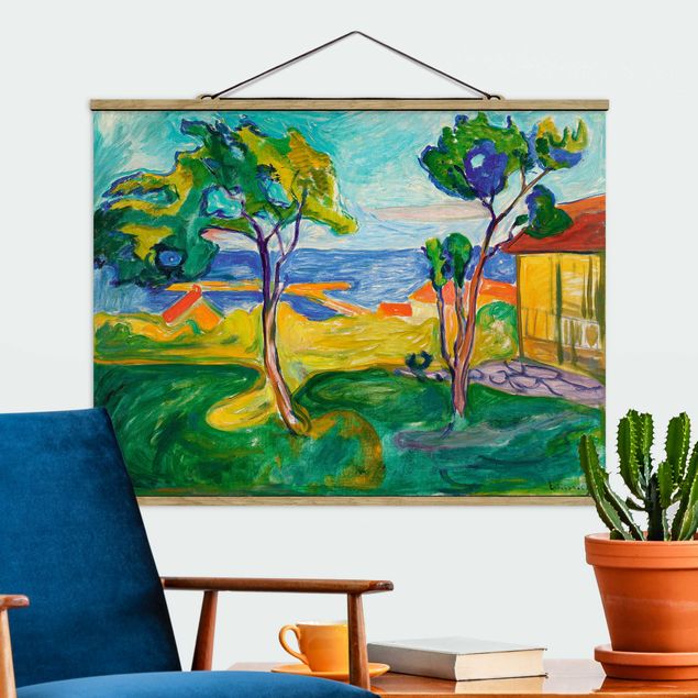 Expressionistische Gemälde Edvard Munch - Der Garten