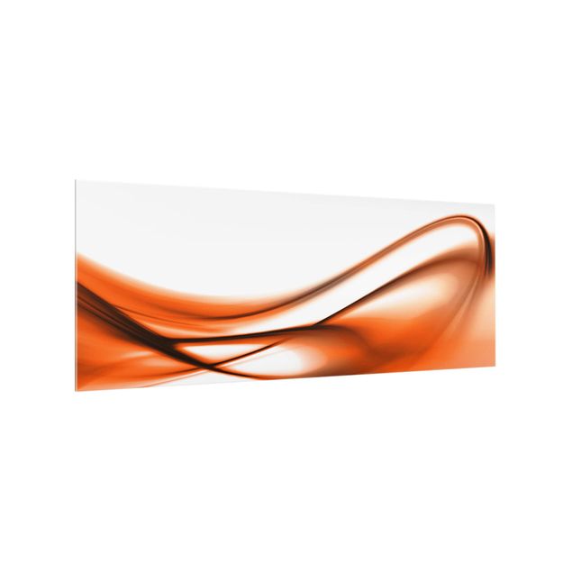 Spritzschutz Glas - Orange Touch - Panorama - 5:2