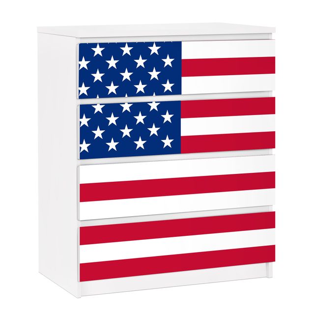 Klebefolie bunt Flag of America 1