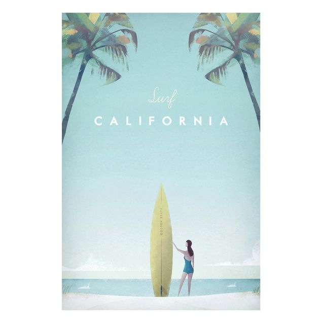 Magnettafeln Natur Reiseposter - California