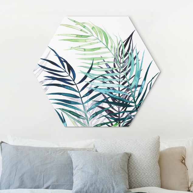 Wandbilder Exotisches Blattwerk - Palme