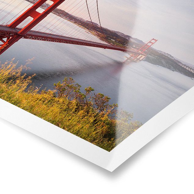 Poster - Golden Gate Bridge in San Francisco - Querformat 2:3