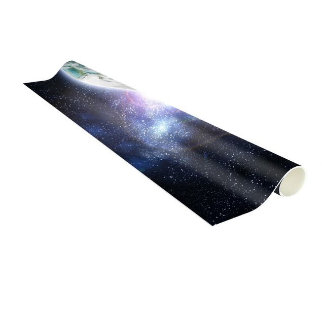 Teppich blau Galaxy Light
