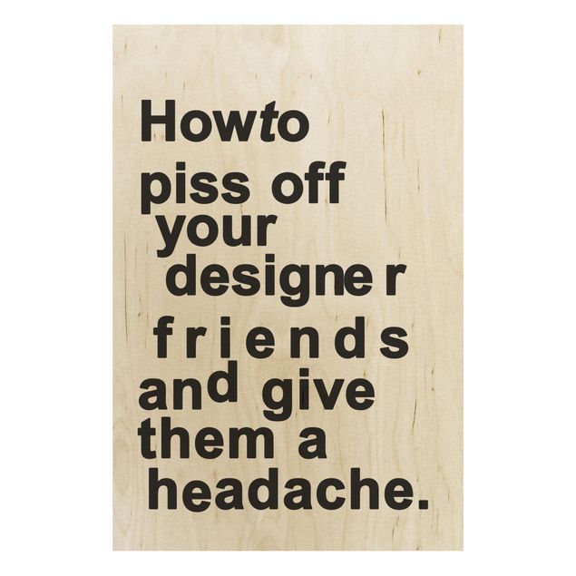 Kubistika Prints Designers Headache