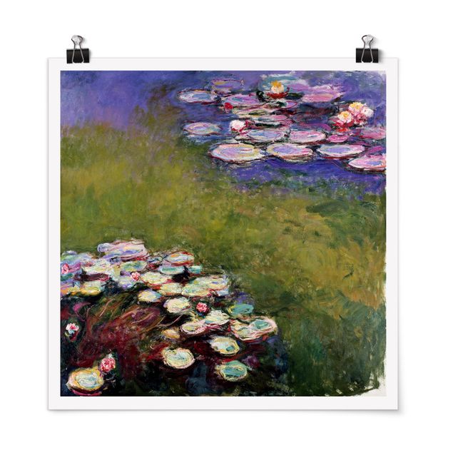 Moderne Poster Claude Monet - Seerosen