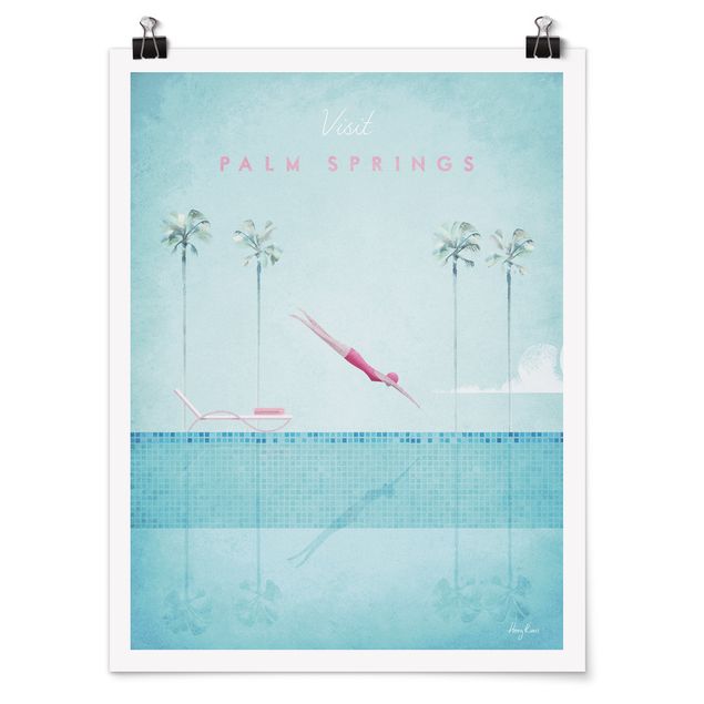 Henry Rivers Prints Reiseposter - Palm Springs
