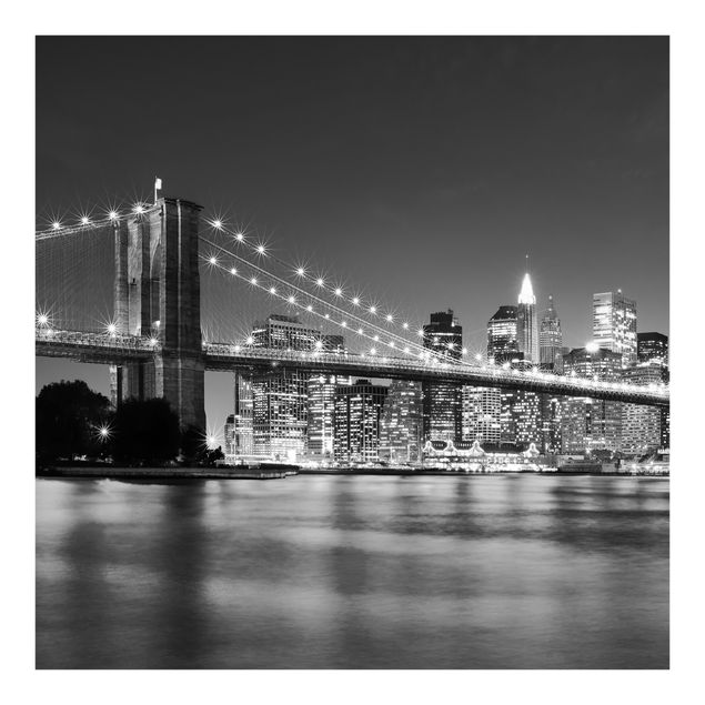 Fototapete Nighttime Manhattan Bridge II