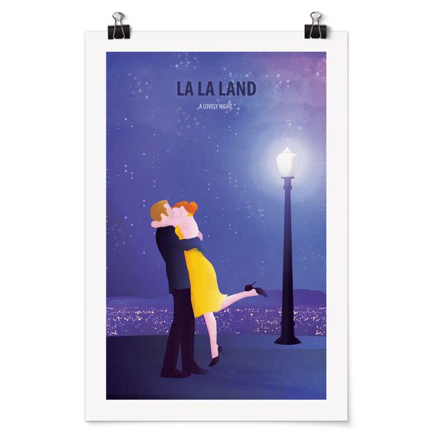 Wandbilder Filmposter La La Land II