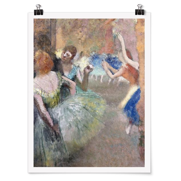 Degas Gemälde Edgar Degas - Ballettszene
