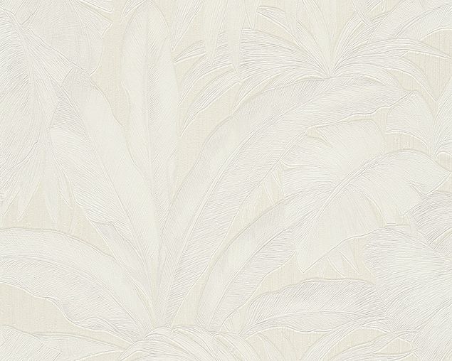 Tapeten mit Muster Versace wallpaper Versace 2 Giungla in Creme Metallic - 962402