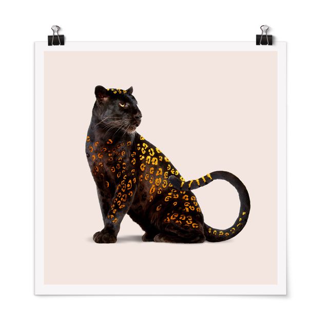 Jonas Loose Prints Goldener Panther