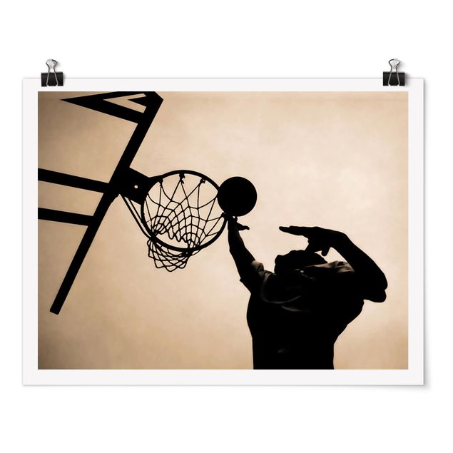 Poster - Basketball - Querformat 3:4