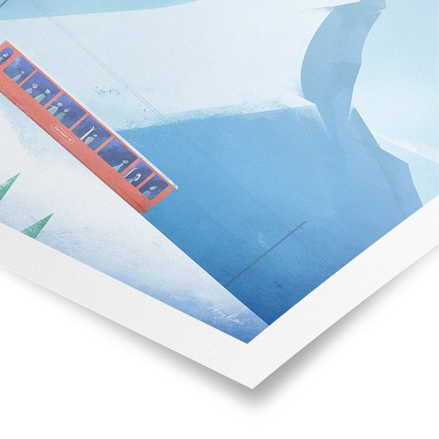Henry Rivers Prints Reiseposter - Zermatt