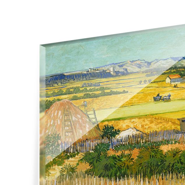 Spritzschutz Küche Vincent van Gogh - Die Ernte