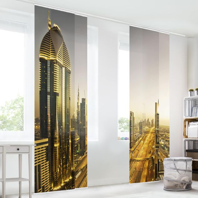 Schiebegardinen Goldenes Dubai