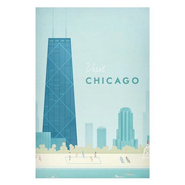Henry Rivers Poster Reiseposter - Chicago