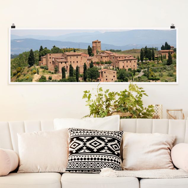 Riesenposter XXL Charming Tuscany