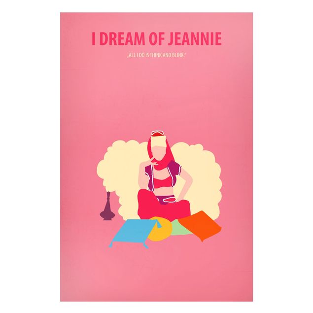 Wandbilder Filmposter I dream of Jeannie