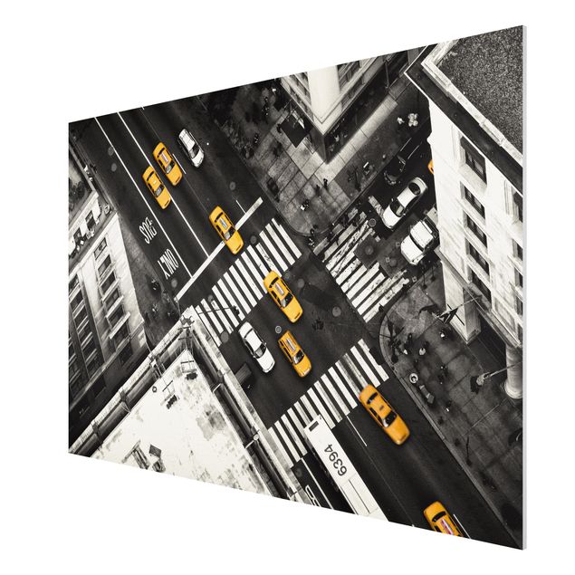 Forex Fine Art Print - New York City Cabs - Querformat 2:3