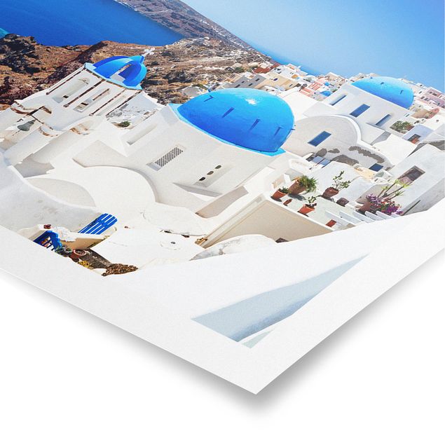 Poster kaufen View Over Santorini