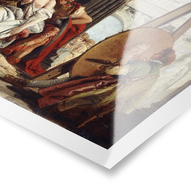 Poster - Giovanni Battista Tiepolo - Alexander der Große - Querformat 3:4