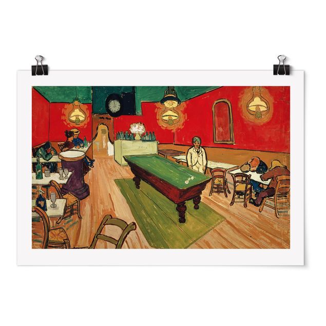 Van Gogh Gemälde Vincent van Gogh - Das Nachtcafé in Arles