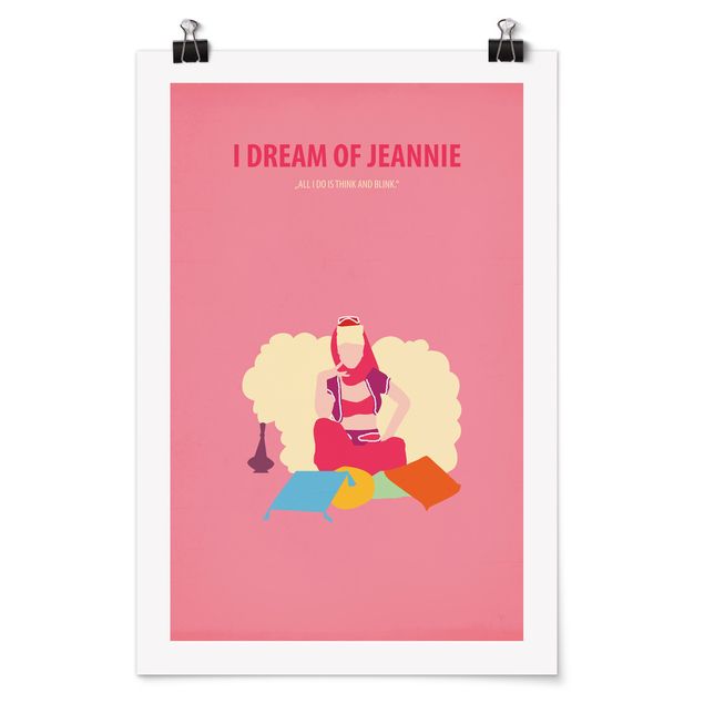 schöne Bilder Filmposter I dream of Jeannie