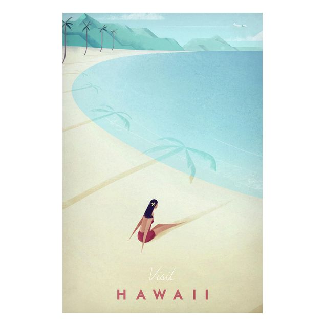 Magnettafeln Natur Reiseposter - Hawaii