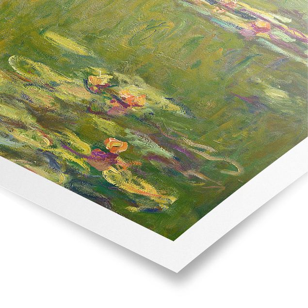 schöne Bilder Claude Monet - Grüne Seerosen